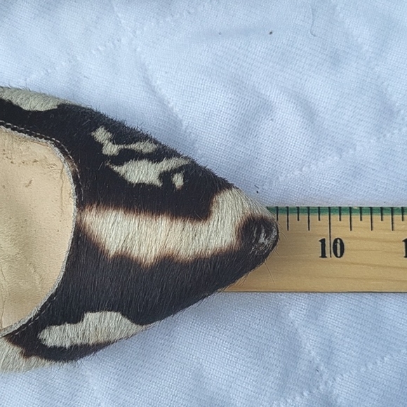 Ladies Loeffler Randall calf skin flats, pointed toes, sz 6.5 - Picture 8 of 10